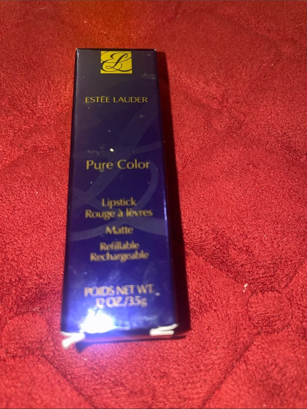 BNIB Estee Lauder Pure Color Matte Lipstick in Gold Box# 669 stolen heart
